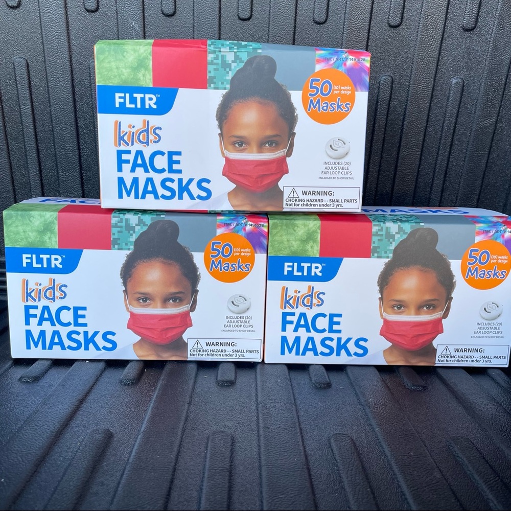 150 Kids disposal face mask